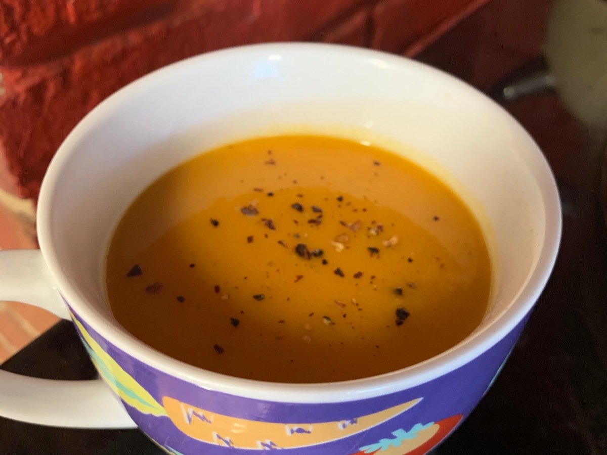 Golden soup